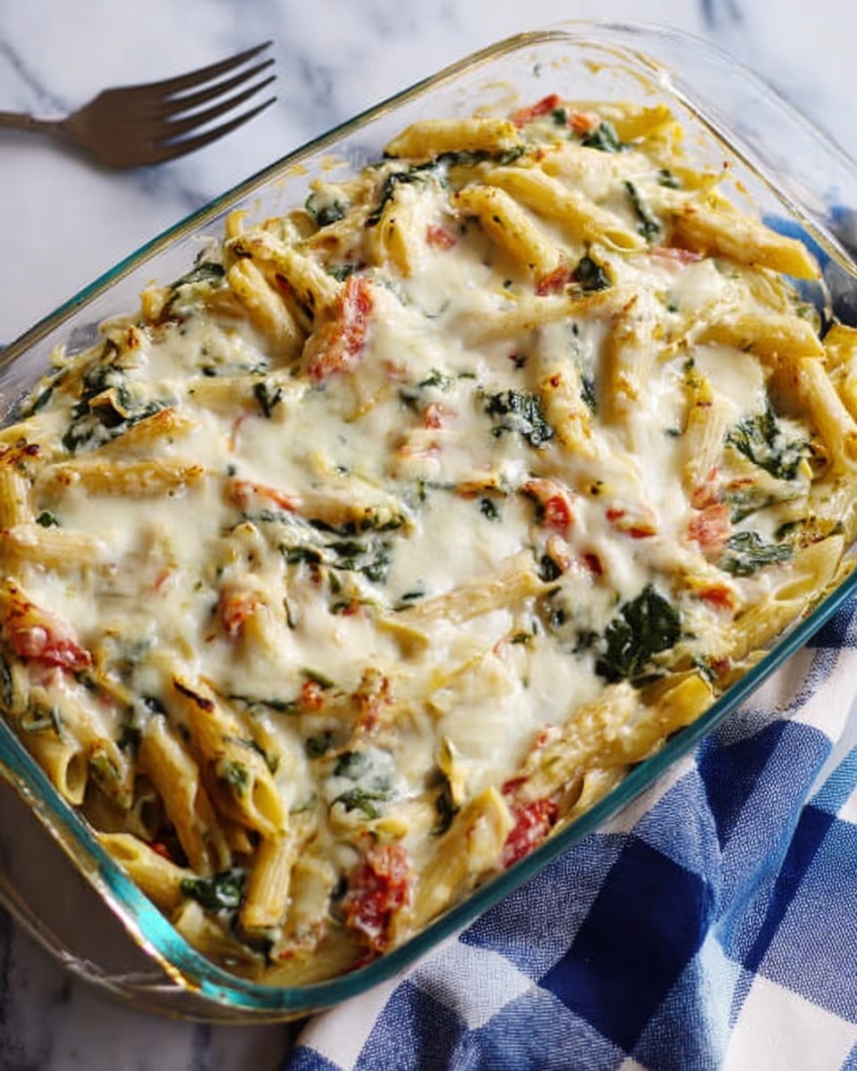 Irresistible Pesto Pasta Bake: Perfect for Potlucks & Family Meals